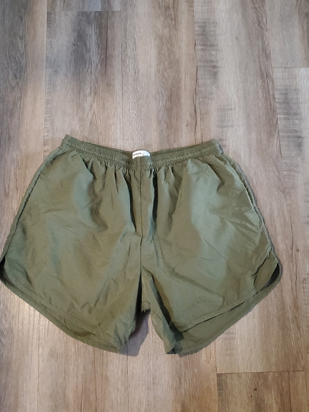 Soffe Olive Green Athletic Shorts - Classic Training Style
